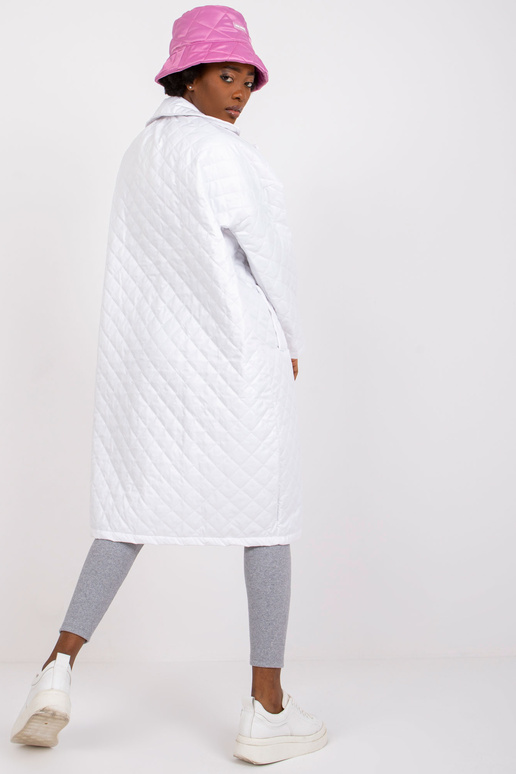 Bílý kabát s prošíváním Sofia Bílý kabát s prošíváním Sofia