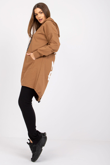 Velbloudí mikina pro ženy s...