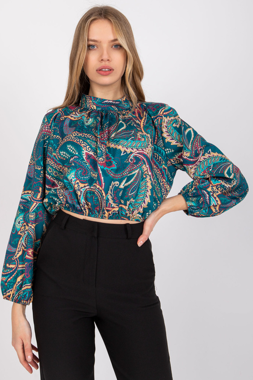 Mořská halenka s potiskem Mia Mořská halenka s potiskem Mia