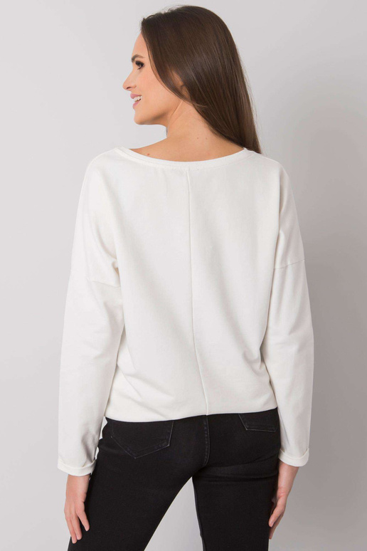 Ecru halenka s kamínky Adele RUE PARIS