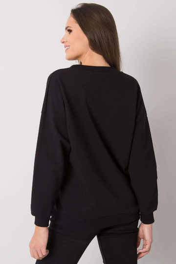 Černá mikina s nášivkou... 2