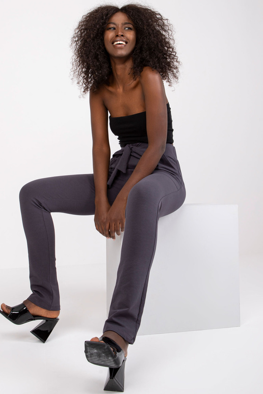 Santos RUE PARIS Grafitové tepláky s...