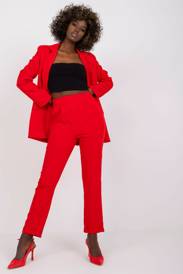 Dámské červené klasické...