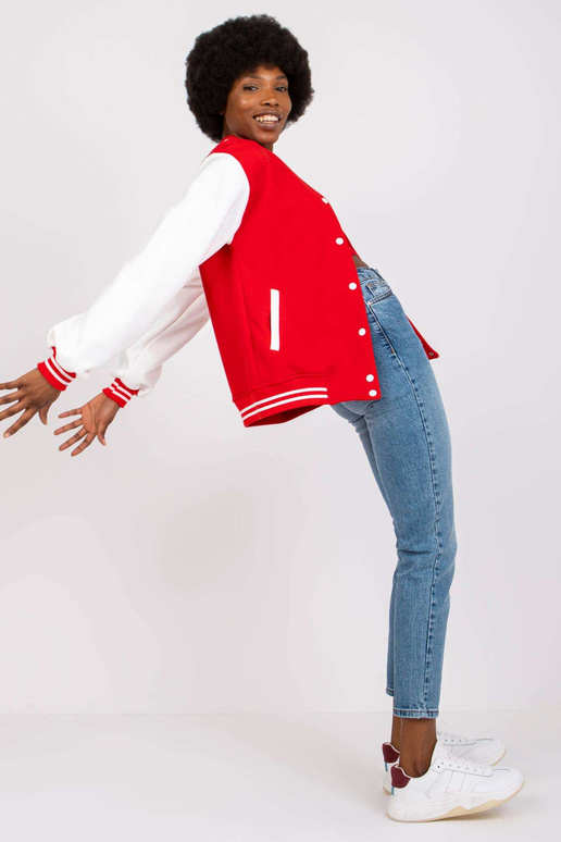 Červená dámská mikina Menorca Červená dámská mikina Menorca