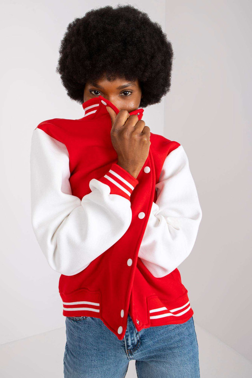 Červená dámská mikina Menorca Červená dámská mikina Menorca