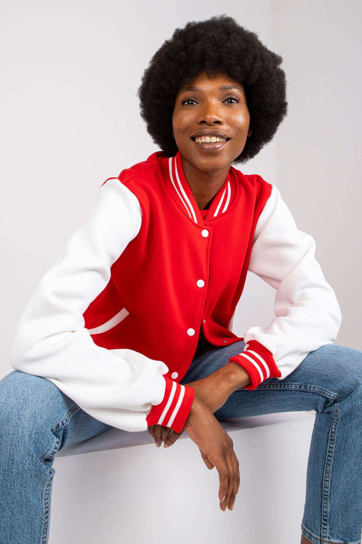 Červená dámská mikina Menorca Červená dámská mikina Menorca