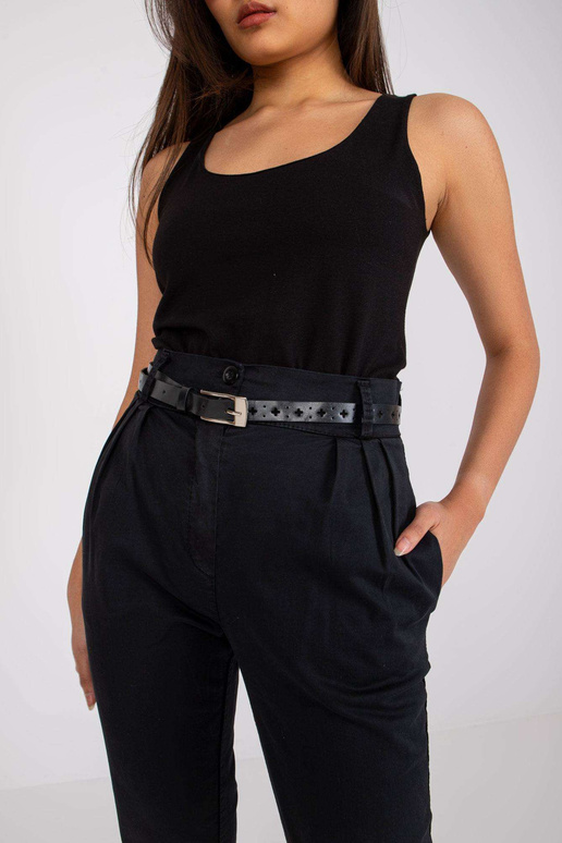 Černé kalhoty Regine