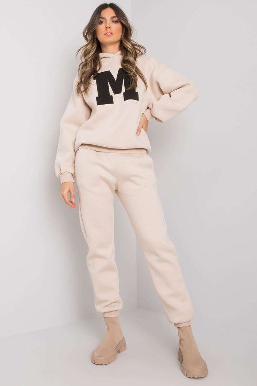 Béžová dámská tepláková souprava Jaque