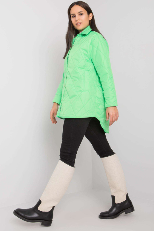 Dámská zelená prošívaná bunda Zenya