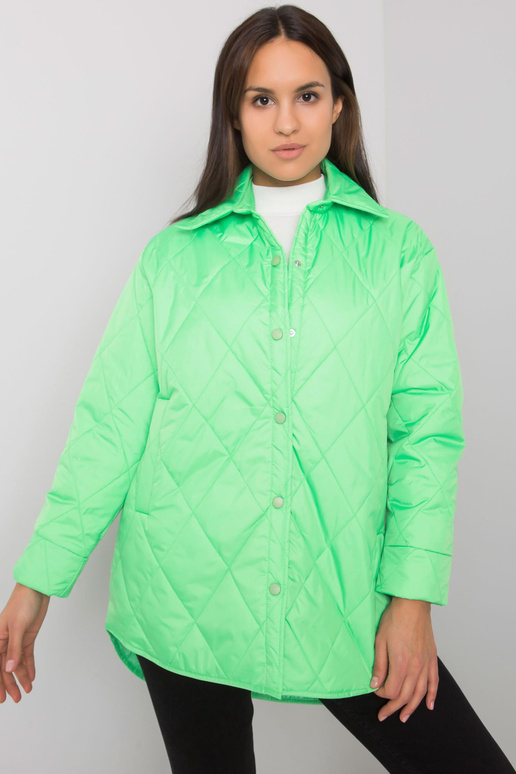 Dámská zelená prošívaná bunda Zenya