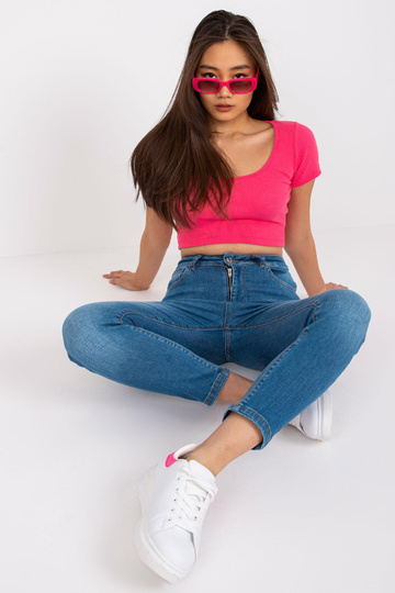 Modré úzké džíny Antibes...