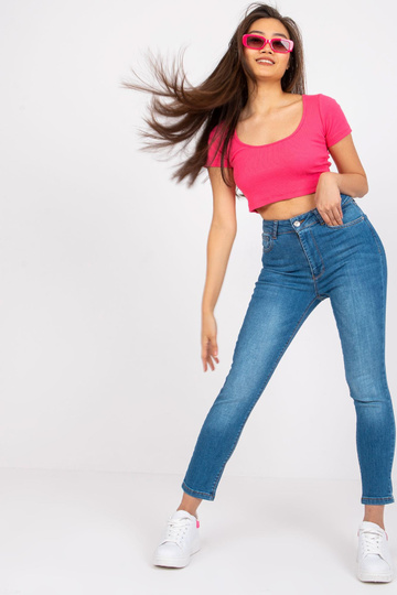 Modré úzké džíny Antibes... 2