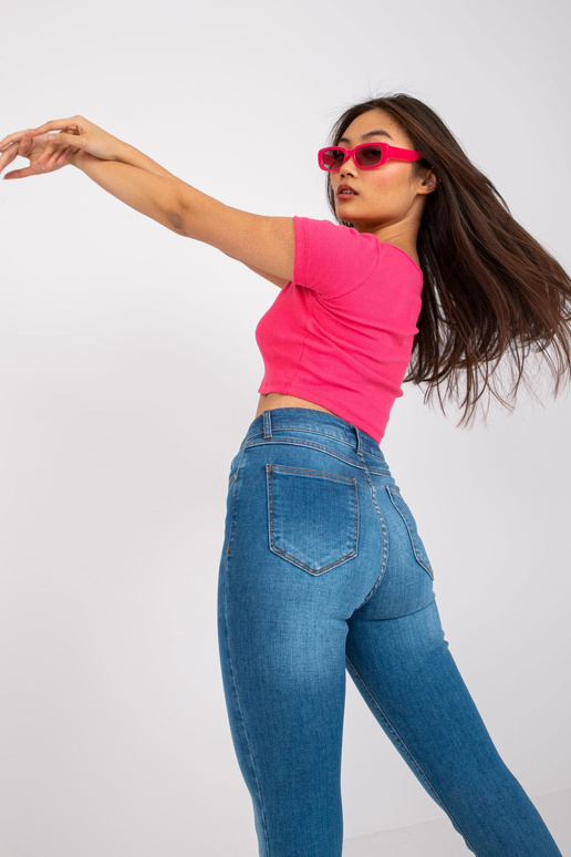 Modré úzké džíny Antibes RUE PARIS