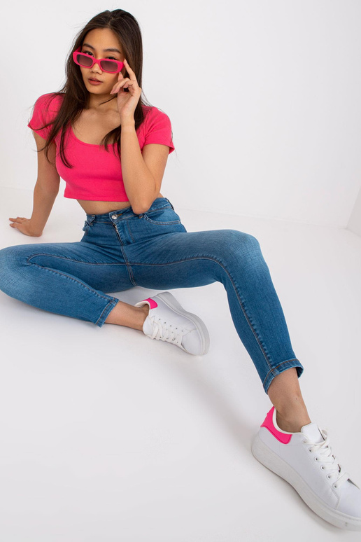 Modré úzké džíny Antibes RUE PARIS