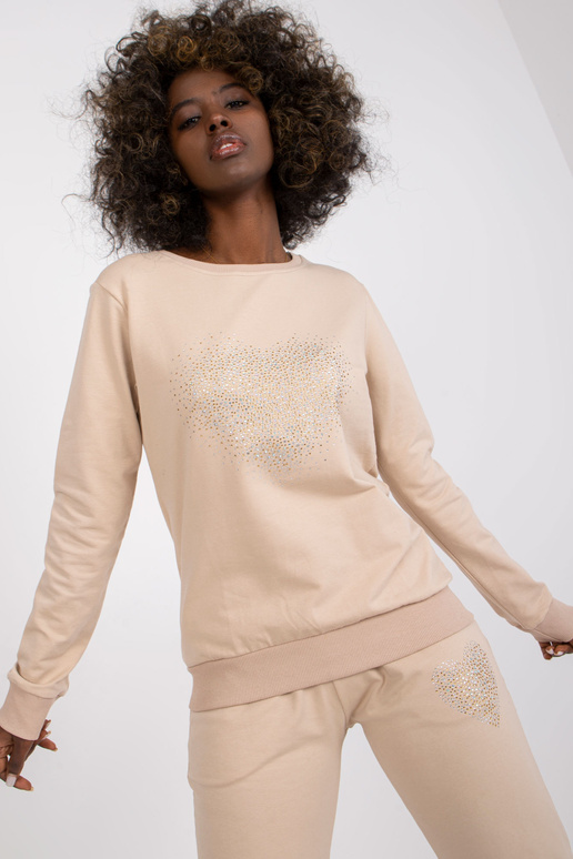 Lali Béžová bavlněná ležérní...