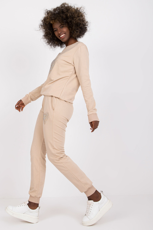 Lali Béžová bavlněná ležérní...