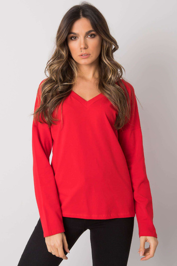 Červená dámská halenka s... 2