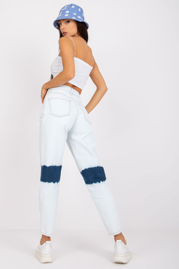 Modré dámské džíny s... 2