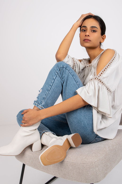 Béžová halenka s viskózou Kearney OCH...