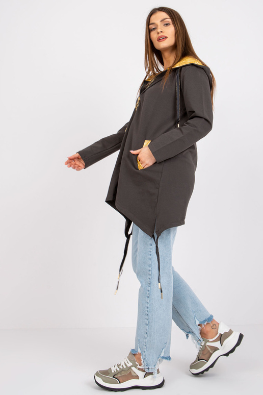 Khaki mikina pro ženy Kylie