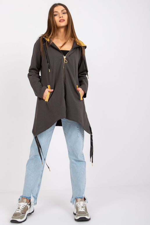 Khaki mikina pro ženy Kylie