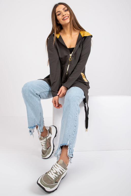 Khaki mikina pro ženy Kylie