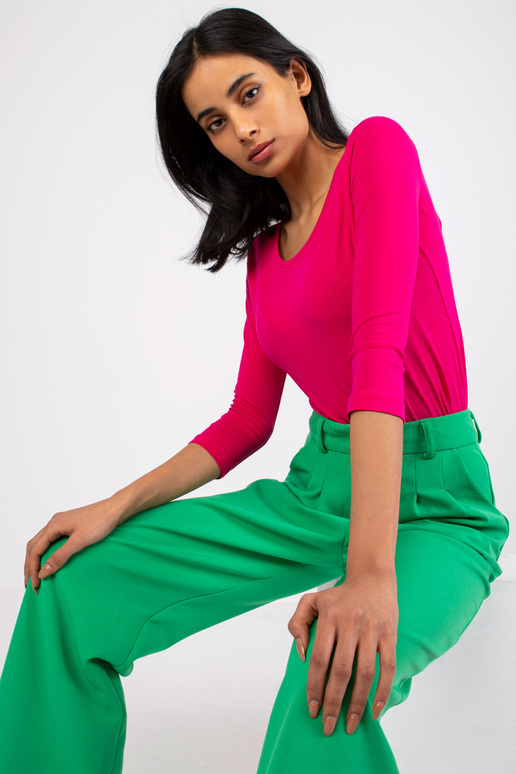 Fuchsiová dámská basic halenka Mona