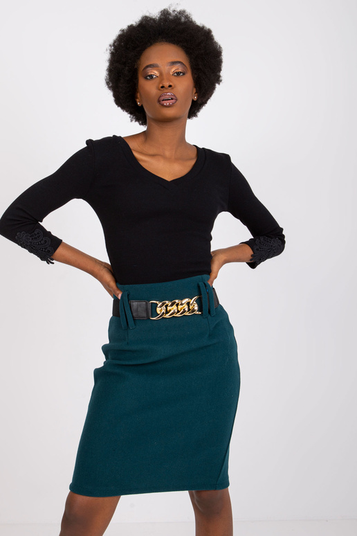 Černá proužkovaná halenka Alissia RUE...