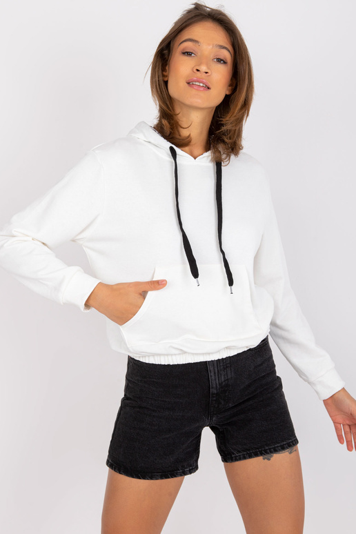 Ecru mikina kangaroo Palencia