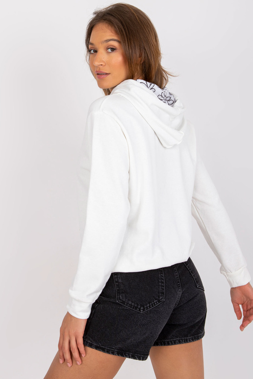 Ecru mikina kangaroo Palencia