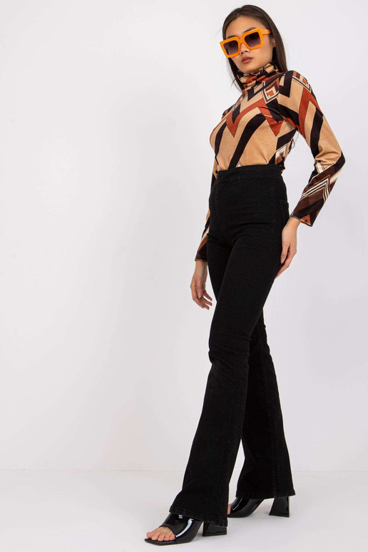 Hnědočerná roláková halenka Biloxi