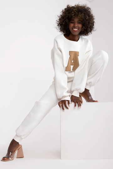 Ecru bavlněná tepláková... 2