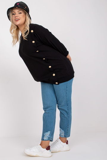 Černá dlouhá halenka...