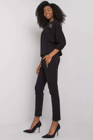 Černá bavlněná souprava s...