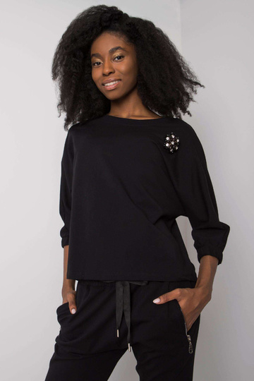 Černá bavlněná souprava s... 2