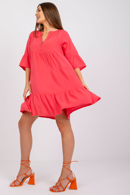 Korálové volné šaty od Humility SUBLEVEL