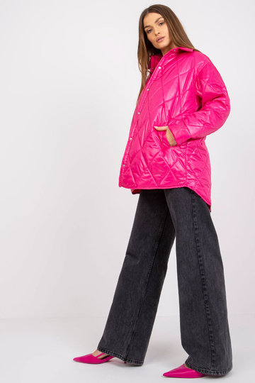 Růžová přechodová prošívaná... 2