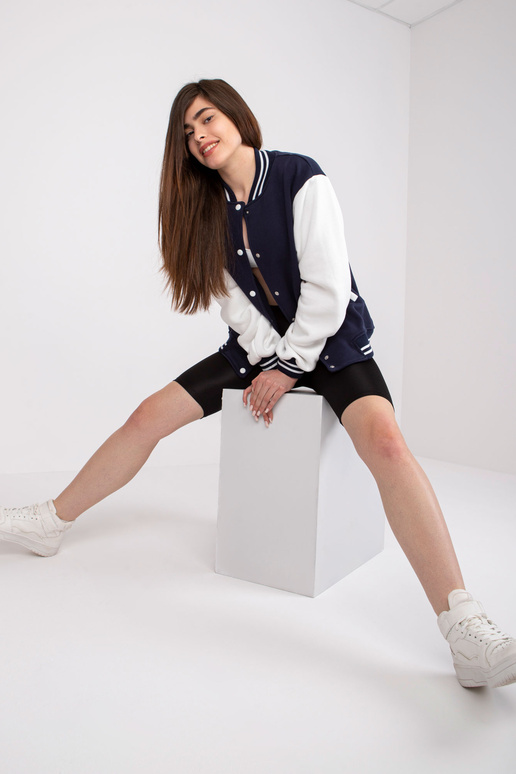 Námořnická modrá mikina bomber Menorca