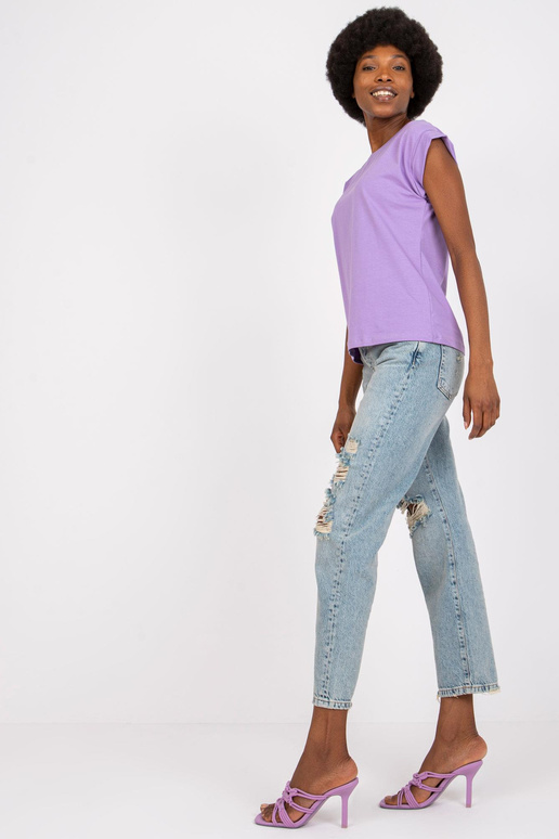 Revoluce fialového dámského trička s...