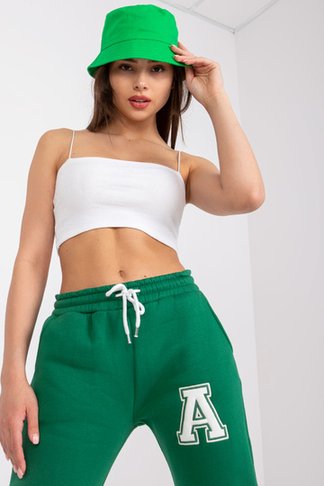 Tmavě zelené tepláky Darina... 2