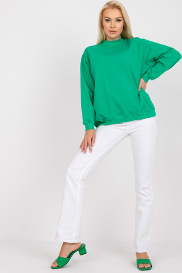 Zelená mikina Basic Twist