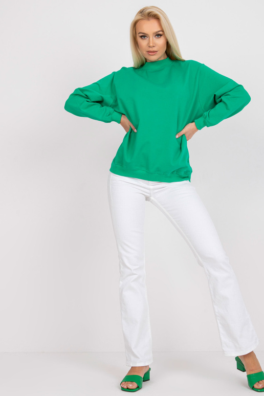 Zelená mikina Basic Twist