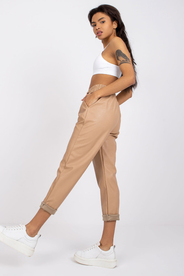 Béžové dámské kalhoty z... 2