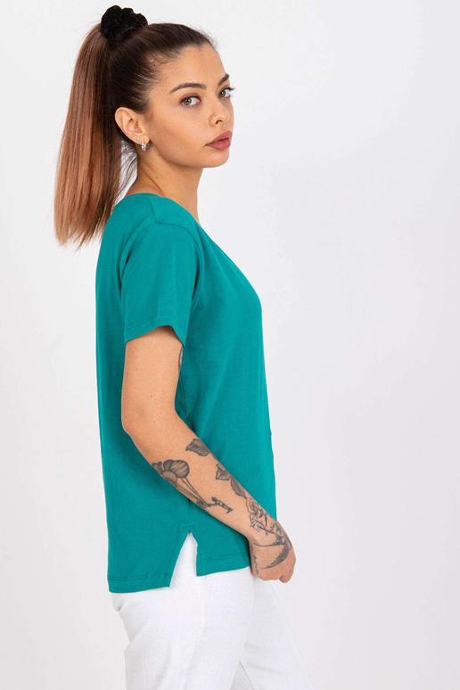 Zelené bavlněné tričko Salina MAYFLIES