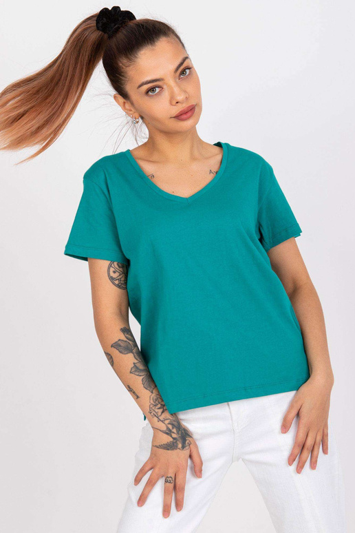 Zelené bavlněné tričko Salina MAYFLIES