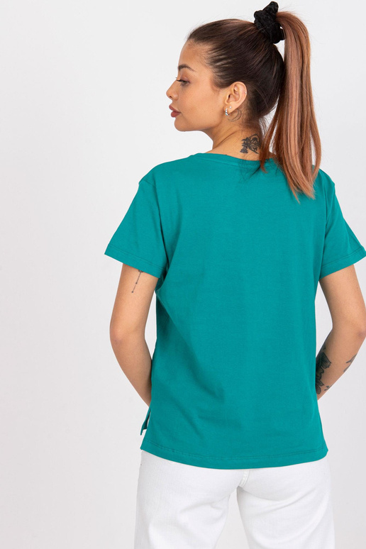 Zelené bavlněné tričko Salina MAYFLIES