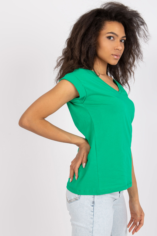 Zelené tričko basic Atlanta RUE PARIS