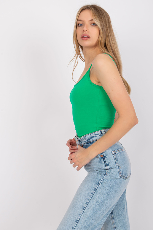 Zelený top basic Indiana