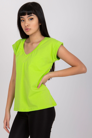 Fluo zelené tričko basic...