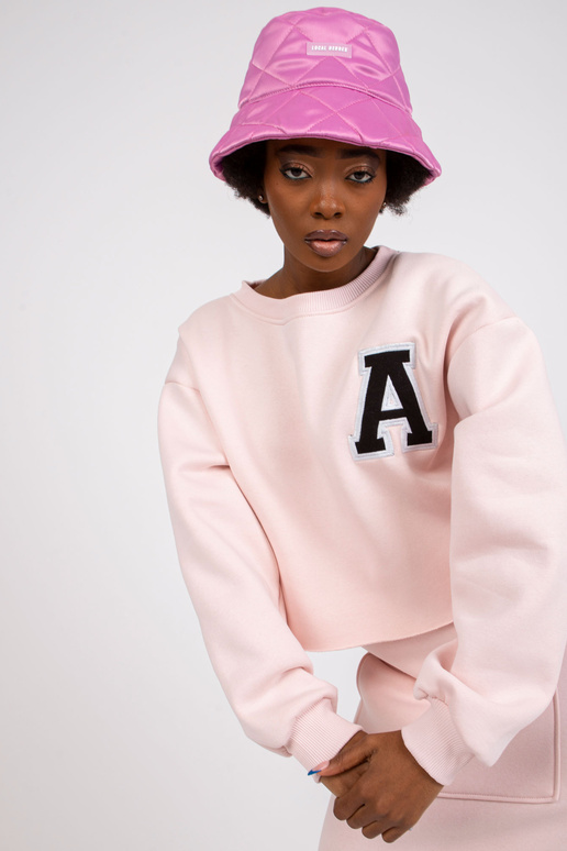 Světle růžová mikina se sukní Brixen